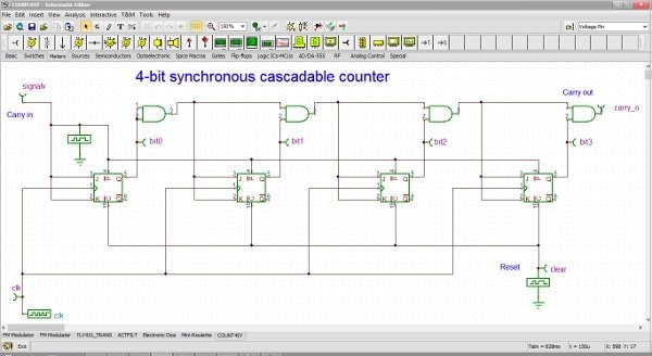 Digital Circuit Simulation - TINA