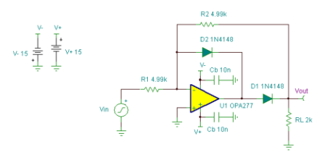 Positive Output Precision Voltage Limiter