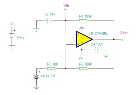 Triangle & Square Wave Oscillator 1kHz