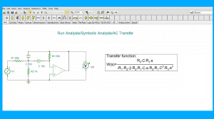 Symbolic Analysis of Analog Circuits using TINA