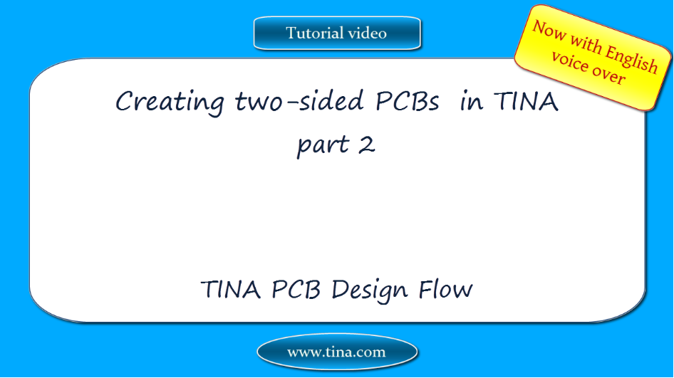 TINA PCB Design Flow