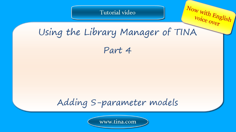 Adding S-parameter Models