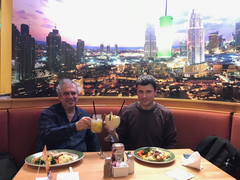 non alcoholic dinner, Dubai 2019