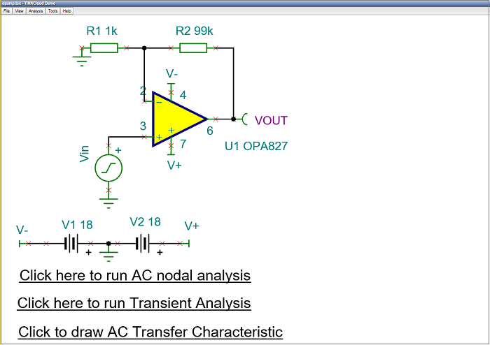 Analysis Link with TINACloud, image 1