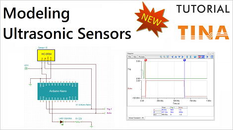 Modeling Ultrasonic Sensors in TINA