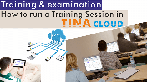 How to run a Training Session in TINACloud