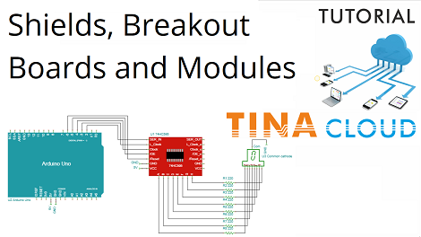 Shields, Breakout Boards and Modules in TINACloud