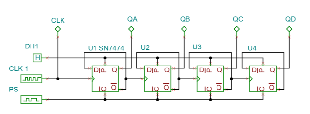 Binary Counter circuit