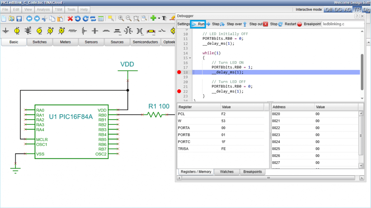 Converting and Running Digital Multisim Circuits in TINACloud - The ...