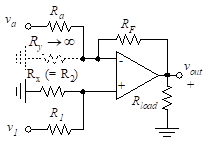 Differencing amplifier